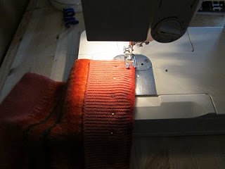 sewing leg warmers