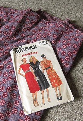 vintage dress pattern
